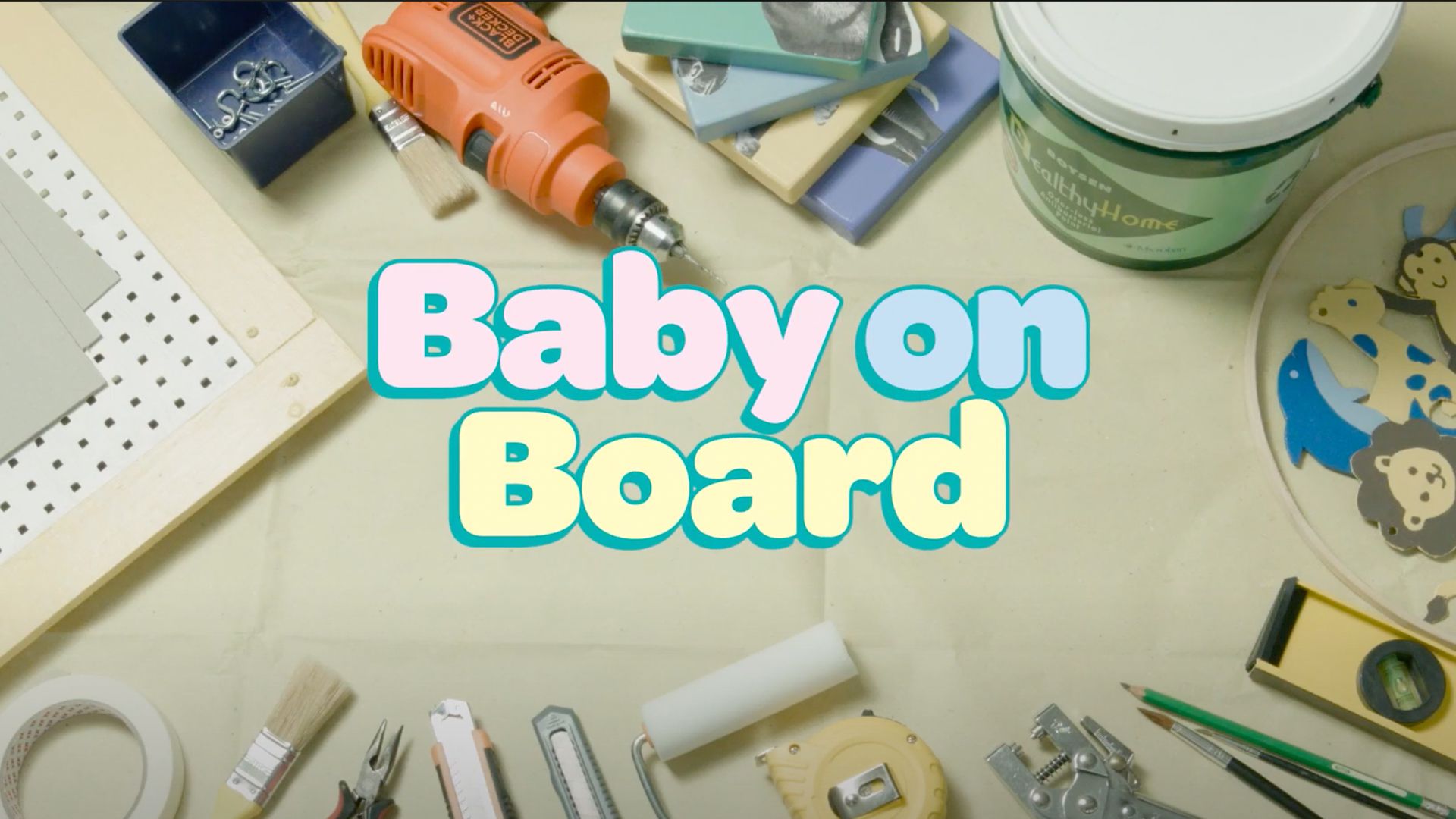 BOYSEN DIY Baby on Board