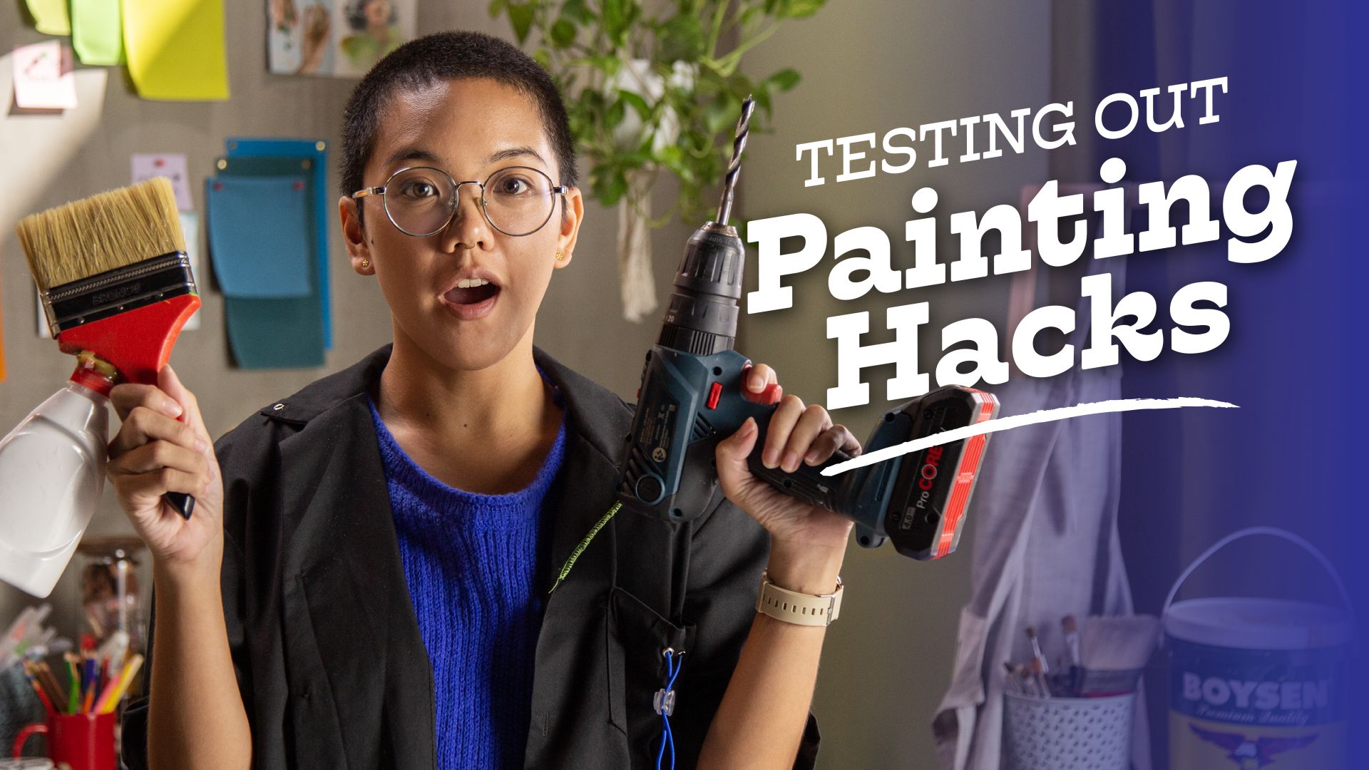 BUILD WITH B
PAINTING HACKS