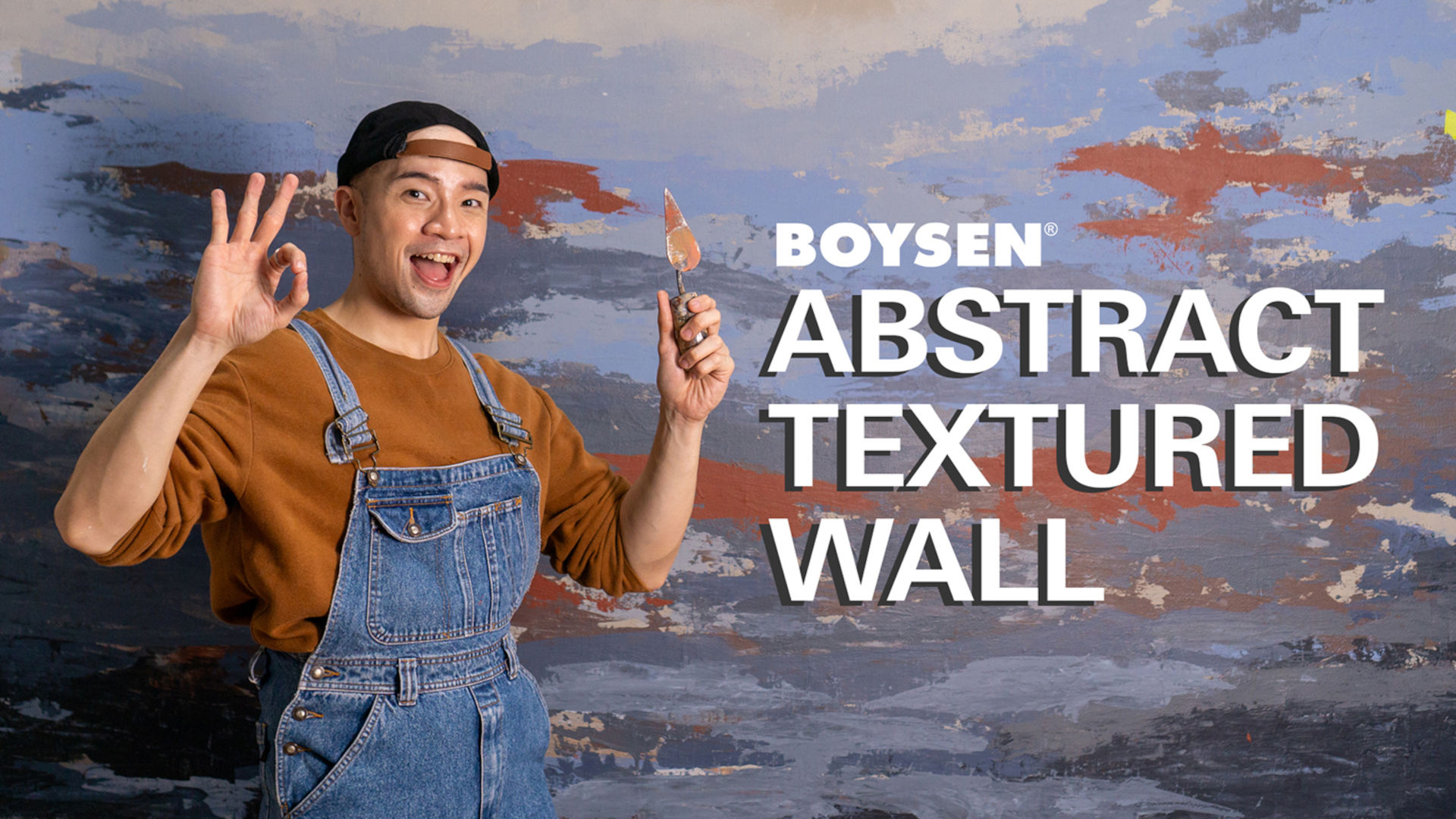 DIY WITH DAVE
ABSTRACT TEXTURED WALL