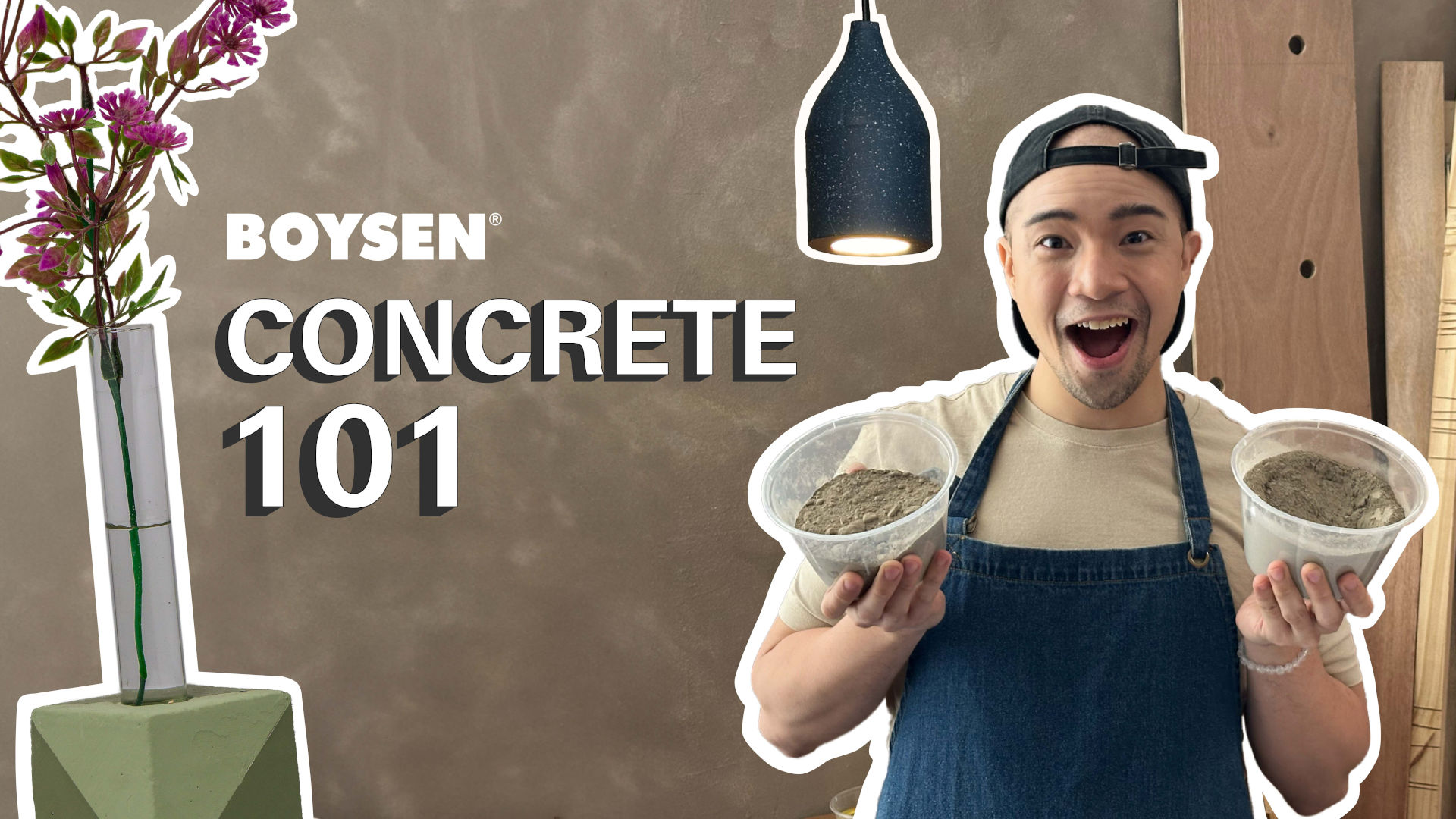 DIY WITH DAVE
CONCRETE 101