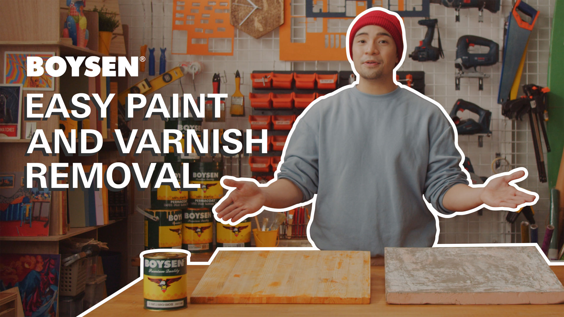 DIY WITH DAVE
PAINT AND VARNISH REMOVAL