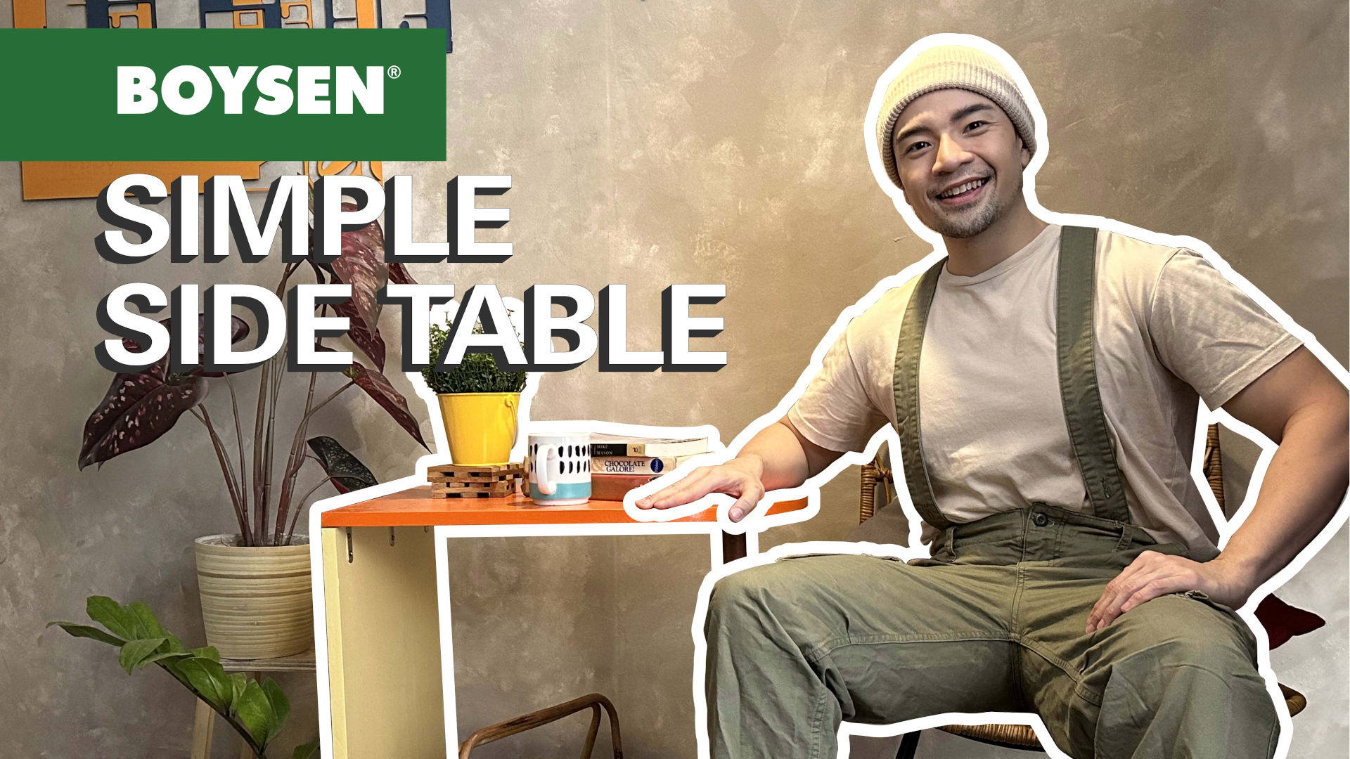 DIY WITH DAVE
SIMPLE SIDE TABLE