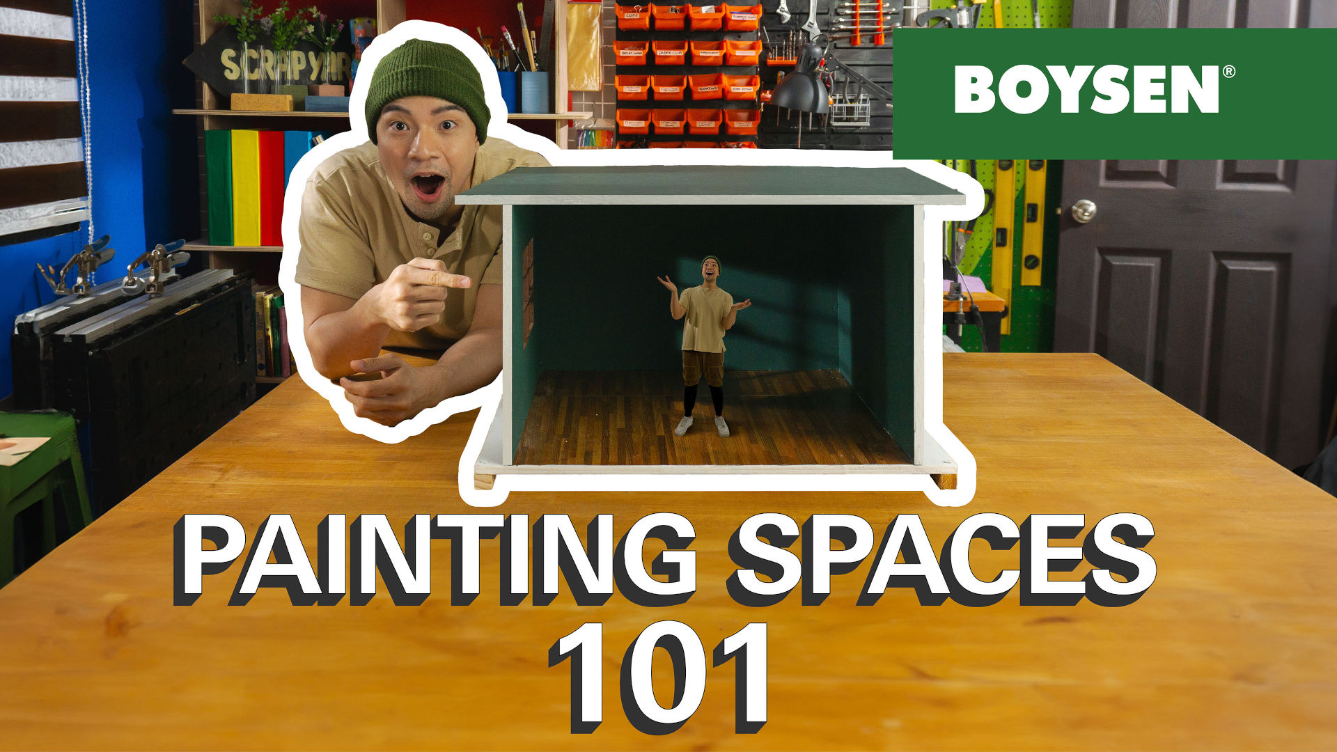 DIY WITH DAVE
PAINTING SPACES 101