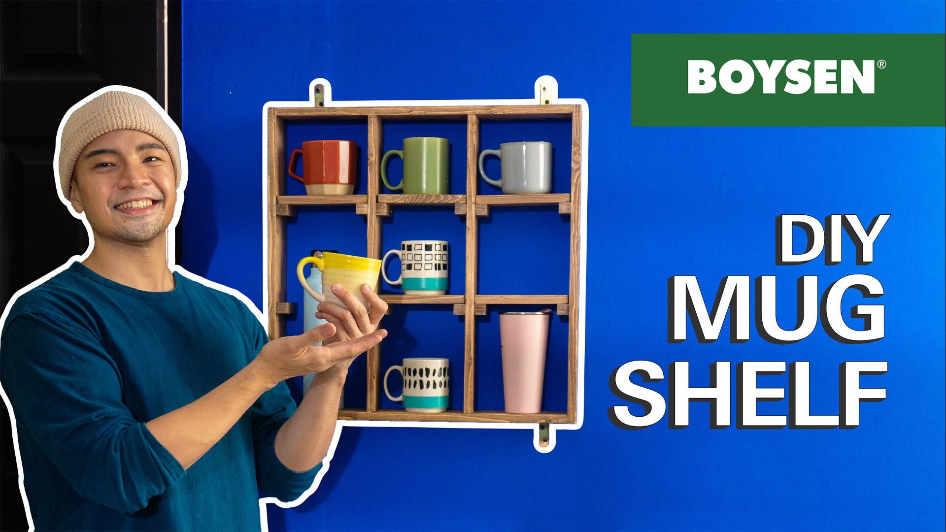 DIY WITH DAVE
DIY MUG SHELF